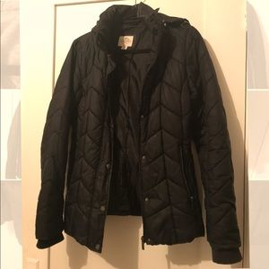 St John’s Bay Black Puffer Coat